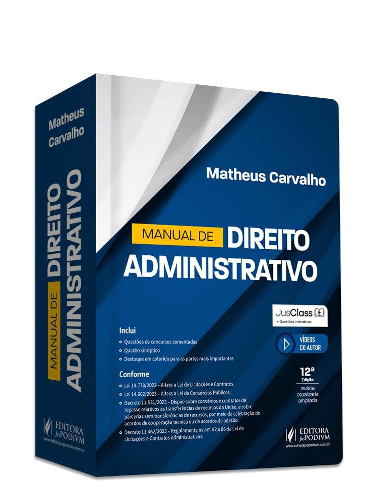 Manual De Direito Administrativo | Mateus Carvalho