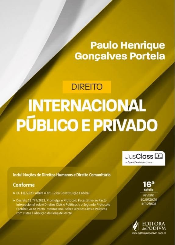 Direito Internacional Público e Privado, por Paulo Henrique Gonçalves Portela