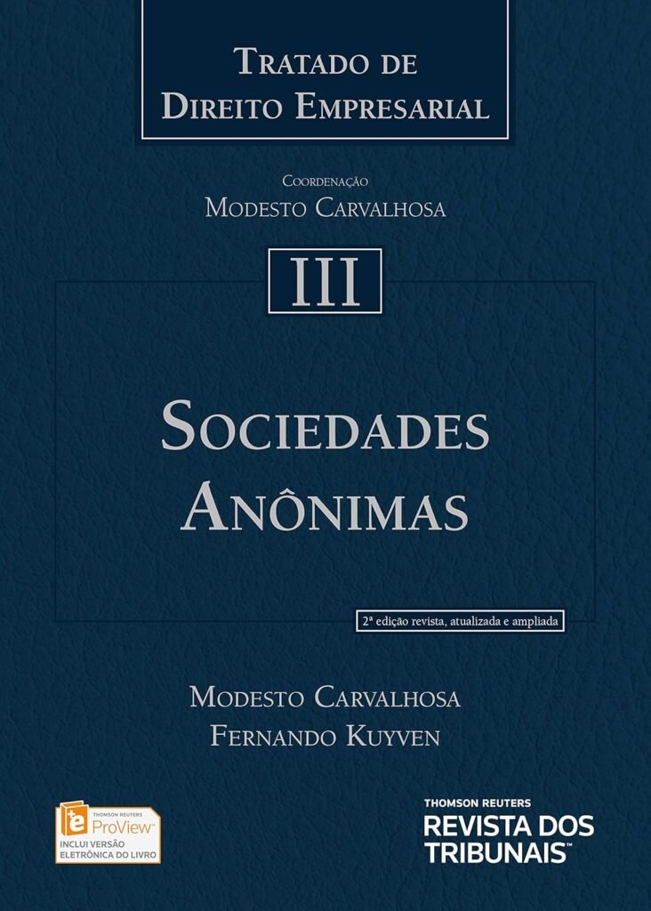 Manual de Direito Societário" – Modesto Carvalhosa